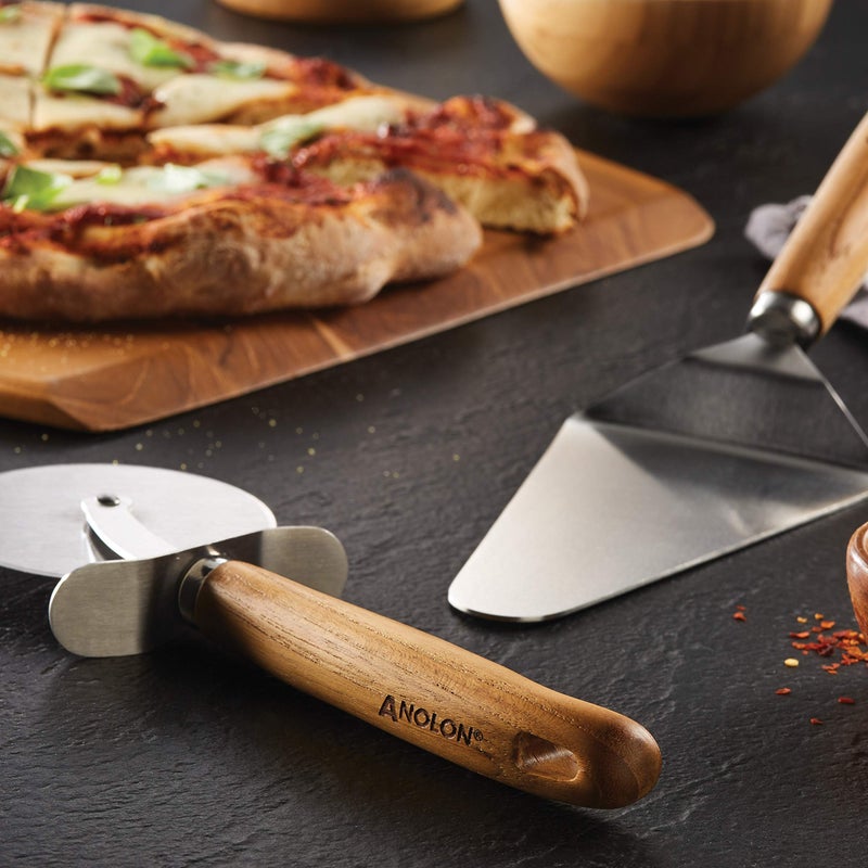 Anolon Tools and Gadgets Pizza Cutter and Server Set - Image 2